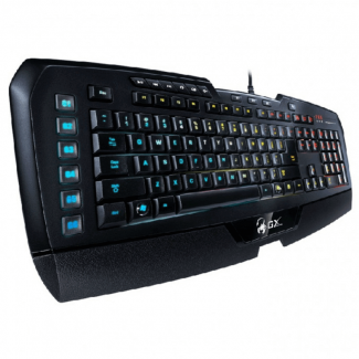 Genius GX-Gaming RGB Keyboard with 18 Programmable Macro Keys, Palm Rest, and USB Ports Price in Pakistan | LAPTAB