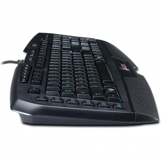 Genius GX-Gaming RGB Keyboard with 18 Programmable Macro Keys, Palm Rest, and USB Ports Price in Pakistan | LAPTAB