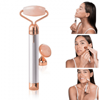 Jade Roller Facial Beauty Tool with Two Heads for Wrinkle Removal and Eye Care Price in Pakistan | LAPTAB
