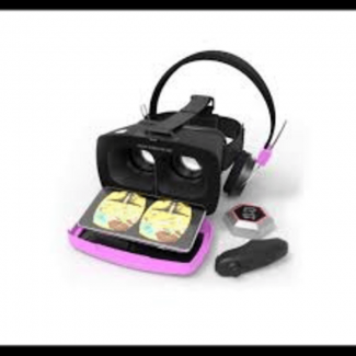 Tzumi VR Headset with Remote and Bluetooth, Fits Phones up to 6