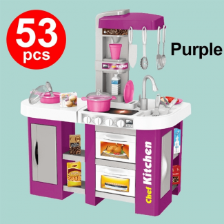 Large Size Kitchen Play Set for Kids, Durable Non-Toxic Pretend Cooking Toy Price in Pakistan | LAPTAB