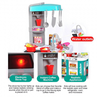 Large Size Kitchen Play Set for Kids, Durable Non-Toxic Pretend Cooking Toy Price in Pakistan | LAPTAB