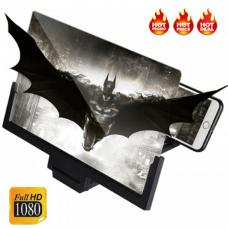 Portable 3D Video Screen Magnifier for Smartphones, Foldable, Eye-Strain Reduction Price in Pakistan | LAPTAB