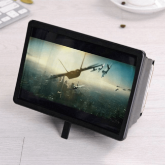 Portable 3D Video Enlarge Smartphone Screen Magnifier Heating