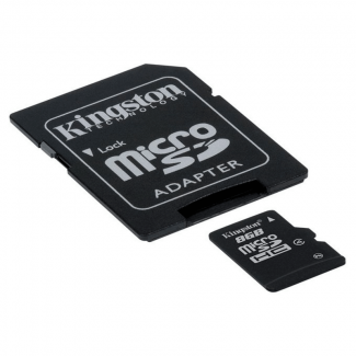 Kingston 8GB MicroSD Card UHS-I 45MB/s Read 10MB/s Write for Phones & Cameras Price in Pakistan | LAPTAB