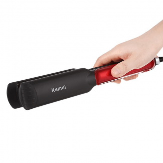 Kemei KM-531 Wet/Dry Hair Straightener with Quick Heat and Thermal Protection Price in Pakistan | LAPTAB