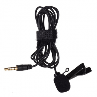 Lavalier Omni-Directional Clip-On Microphone with Noise Reduction for GoPro HERO3/4 Price in Pakistan | LAPTAB