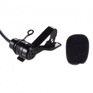 Lavalier Omni-Directional Clip-On Microphone with Noise Reduction for GoPro HERO3/4 Price in Pakistan | LAPTAB