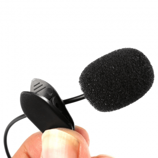 Portable Lavalier Microphone with 3.5mm Jack, Noise Reduction and Clip for Clear Voice Price in Pakistan | LAPTAB