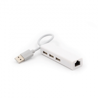 USB-C 3-Port Hub with Gigabit Ethernet Adapter, 5Gbps Network Card for PC and Mac Price in Pakistan | LAPTAB