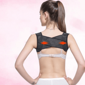Posture Corrector Adult and Children Back Support Belt with Adjustable Dual Straps Price in Pakistan | LAPTAB