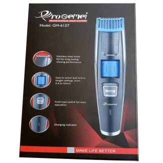 Men's Professional Electric Hair and Beard Trimmer with Stainless Steel Blade and Wireless Charging Price in Pakistan | LAPTAB