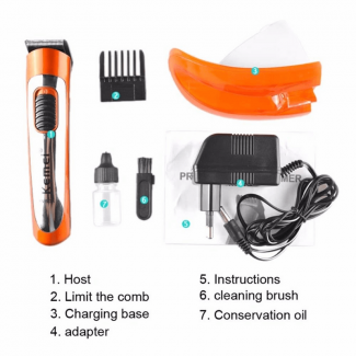 Wireless Electric Beard Trimmer with Adjustable Speeds and Rechargeable Battery Price in Pakistan | LAPTAB