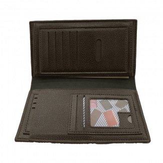 Luxury Men Ultra-Thin Long Wallet Woven Pattern Faux Leather with High Capacity Price in Pakistan | LAPTAB