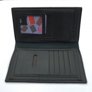 Luxury Men Ultra-Thin Long Wallet Woven Pattern Faux Leather with High Capacity Price in Pakistan | LAPTAB