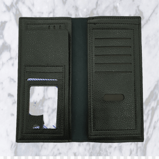 Luxury Men Ultra-Thin Long Wallet Woven Pattern Faux Leather with High Capacity Price in Pakistan | LAPTAB