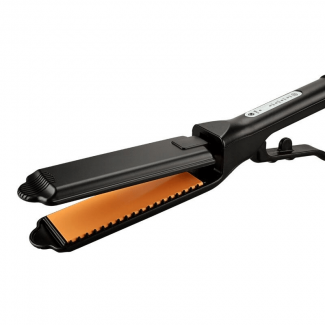 Professional Electric Hair Straightener and Curler with Ceramic Plates, Adjustable 160-220?C Temperature Control Price in Pakistan | LAPTAB