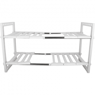 Adjustable Special Kitchen Rack with Removable Shelves for Under Sink Storage Price in Pakistan | LAPTAB