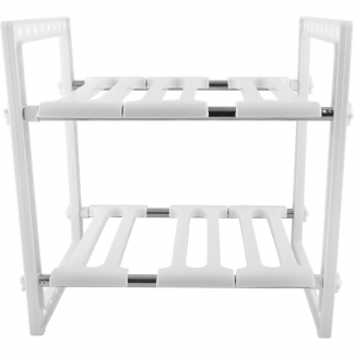 Adjustable Special Kitchen Rack with Removable Shelves for Under Sink Storage Price in Pakistan | LAPTAB