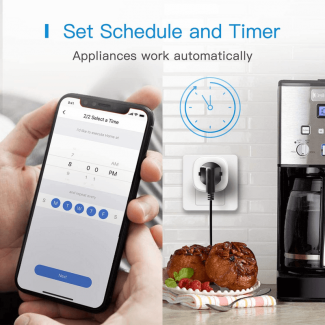 Smart Wi-Fi Plug Energy Monitor with Remote, Voice Control, and Scheduling Price in Pakistan | LAPTAB
