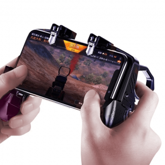 PUBG Gamepad Button Free Grip-K21 with Ergonomic Design for 4.3-6.6 Inch Phones Price in Pakistan | LAPTAB