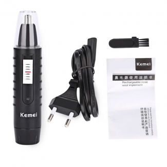 Kemei Electric 2-in-1 Hair Trimmer and Rechargeable Shaver with Nose Trimmer Price in Pakistan | LAPTAB