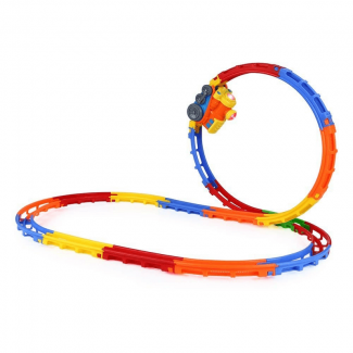 Tumble Track Train Play Set with Lights and Sounds, Buildable Track for Kids 3+ Price in Pakistan | LAPTAB