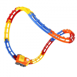 Tumble Track Train Play Set with Lights and Sounds, Buildable Track for Kids 3+ Price in Pakistan | LAPTAB