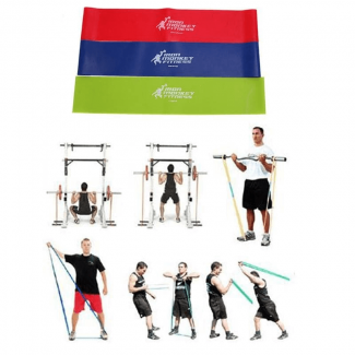3pcs Resistance Band Set for Muscle Tone, Strength, Yoga, and Rehab Exercises Price in Pakistan | LAPTAB