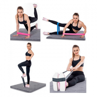 3pcs Resistance Band Set for Muscle Tone, Strength, Yoga, and Rehab Exercises Price in Pakistan | LAPTAB