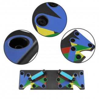 9 IN 1 Push Up Board System with Color-Coded Positions for Upper Body Strength Price in Pakistan | LAPTAB