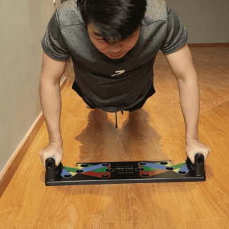 9 IN 1 Push Up Board System with Color-Coded Positions for Upper Body Strength Price in Pakistan | LAPTAB