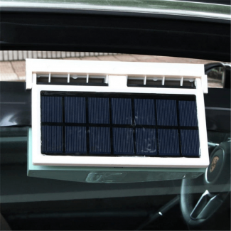 Solar Powered Car Cooler Exhaust Fan with Multi-Angle Solar Panels and Battery Backup Price in Pakistan | LAPTAB