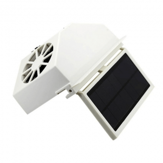 Solar Powered Car Cooler Exhaust Fan with Multi-Angle Solar Panels and Battery Backup Price in Pakistan | LAPTAB