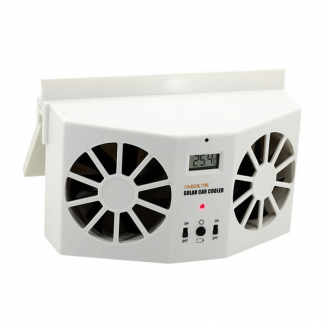 Solar Powered Car Cooler Exhaust Fan with Multi-Angle Solar Panels and Battery Backup Price in Pakistan | LAPTAB
