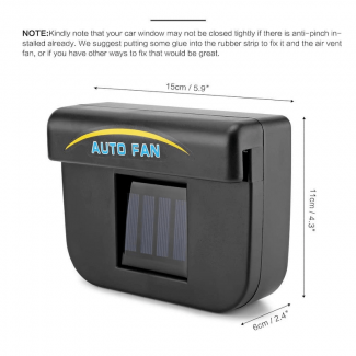 Car Fan Solar Energy Vent Cooler - Auto Air Vent System with Air Purifier for Vehicle Price in Pakistan | LAPTAB