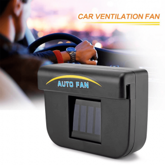 Car Fan Solar Energy Vent Cooler - Auto Air Vent System with Air Purifier for Vehicle Price in Pakistan | LAPTAB