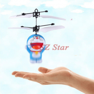 Doraemon Aircraft Toy with Infrared Sensors, Rechargeable, Shatterproof Plastic Price in Pakistan | LAPTAB