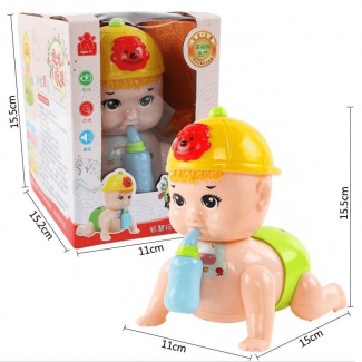 Singing Crawling Electronic Baby Toy with Lights, Music, and Sound Effects Price in Pakistan | LAPTAB