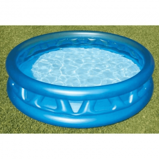 Intex Inflatable Swimming Pool 74 x 18 with Soft Floor for Kids and Toddlers Price in Pakistan | LAPTAB