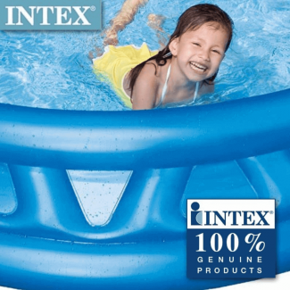 Intex Inflatable Swimming Pool 74 x 18 with Soft Floor for Kids and Toddlers Price in Pakistan | LAPTAB