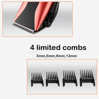 Kemei Professional Hair Trimmer for Men KM-6357 with 4 Comb Heads and Ergonomic Design Price in Pakistan | LAPTAB
