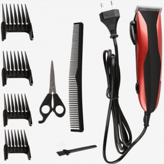 Kemei Professional Hair Trimmer for Men KM-6357 with 4 Comb Heads and Ergonomic Design Price in Pakistan | LAPTAB