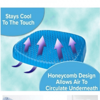 Silicone Gel Cushion for Pain Relief and Massage Therapy, Back and Sciatica Support Price in Pakistan | LAPTAB
