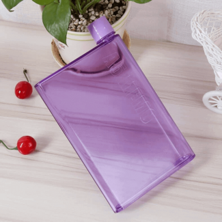 Portable Notebook Water Bottle 420ML, Shatterproof, Eco-Friendly, Easy Carry Price in Pakistan | LAPTAB
