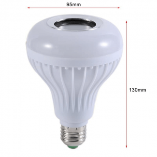 2 in 1 RGB LED Light Bulb with 12W Wireless Bluetooth Speaker and Remote Control Price in Pakistan | LAPTAB