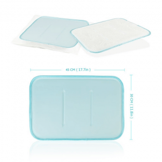 Gel Pillow Cooling Pad 40x30cm with Non-Toxic Gel for Night Sweat Relief Price in Pakistan | LAPTAB