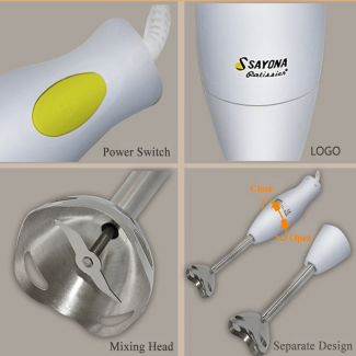 Multifunction Electric Hand Mixer and Blender with 300W Motor and Adjustable Speeds Price in Pakistan | LAPTAB