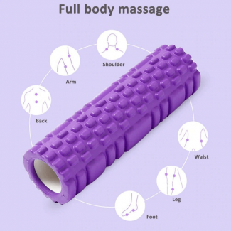 9.5x30cm Pilates Foam Roller for Muscle Recovery, Flexibility, and Core Training Price in Pakistan | LAPTAB