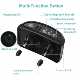 Dog Training Collar with Beep, Rechargeable, Adjustable, Rainproof, No Bark Receiver Price in Pakistan | LAPTAB